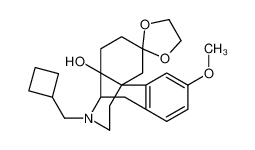 (-)-3-甲氧基布托啡诺6-乙烯缩酮