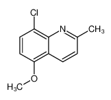 8-chloro-5-methoxy-2-methylquinoline 420786-79-4