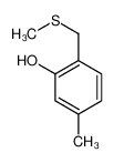 5-methyl-2-(methylsulfanylmethyl)phenol 10341-44-3