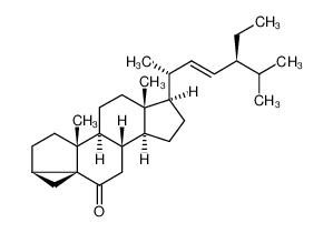 (22E)-3α,5-cyclo-5α-24-ethylcholest-22-en-6-one 74174-49-5