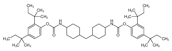 1027096-18-9 bis(2,4-di-tert-amylphenyl) 4,4'-methylene-di(cyclohexylcarbamate)