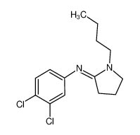 1-butyl-N-(3,4-dichlorophenyl)pyrrolidin-2-imine 96%