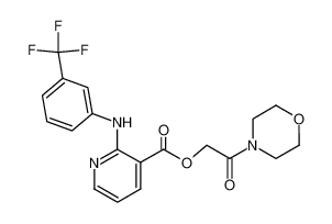 533925-45-0 morpholinocarbamoylmethyl 2-[3-(trifluoromethyl)anilino]nicotinic ester