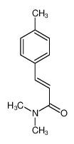 N,N-dimethyl-3-(4-methylphenyl)prop-2-enamide 34909-37-0