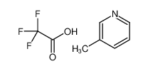 3-methylpyridine,2,2,2-trifluoroacetic acid 81675-56-1