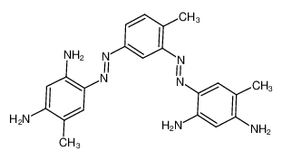 4-[[3-[(2,4-diamino-5-methylphenyl)diazenyl]-4-methylphenyl]diazenyl]-6-methylbenzene-1,3-diamine