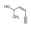 2-hydroxy-3-hexen-5-yne Z isomer 10602-09-2