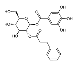 56994-83-3 1-O-galloyl-2-O-cinnamoyl-β-D-glucose