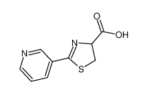 2-pyridin-3-yl-4,5-dihydro-1,3-thiazole-4-carboxylic acid 116247-03-1