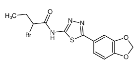 154662-45-0 structure, C13H12BrN3O3S