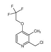 2-氯甲基-3-甲基-4-(2,2,2-三氟乙氧基)吡啶