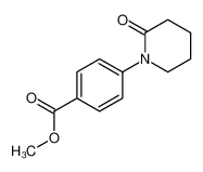 methyl 4-(2-oxopiperidin-1-yl)benzoate 503614-97-9