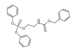 (2-diphenoxyphosphoryloxy-ethyl)-carbamic acid benzyl ester 102313-50-8