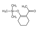 1-(2-trimethylsilyloxycyclohexen-1-yl)ethanone 62269-46-9