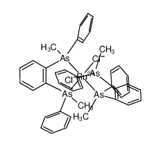 82442-79-3 structure, C40H44As4Cl2Ru