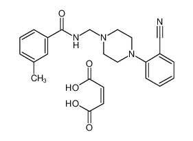 N-[[4-(2-氰基苯基)-1-哌嗪基]甲基]-3-甲基-苯甲酰胺