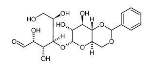 D-Glucose, 4-O-[4,6-O-(phenylmethylene)-α-D-glucopyranosyl]- 93417-41-5