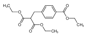 (4-ethoxycarbonyl-benzyl)-malonic acid diethyl ester 80305-93-7