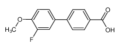 4-(3-fluoro-4-methoxyphenyl)benzoic acid 106291-25-2