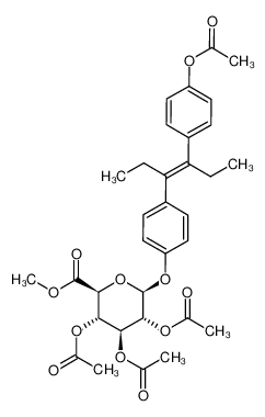 乙酰基二乙基己烯雌酚 2,3,4-三-O-乙酰基-D-葡糖苷酸甲酯