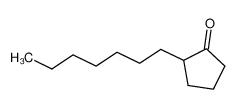 2-庚基环戊酮