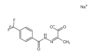 1391436-65-9 structure, C11H8F3N2NaO3