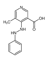 5-methyl-4-(N'-phenyl-hydrazino)-nicotinic acid 100394-82-9