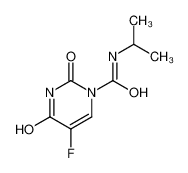 5-fluoro-2,4-dioxo-N-propan-2-ylpyrimidine-1-carboxamide 58471-46-8