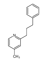 2-(3'-Phenylpropyl)-4-methylpyridine 93971-10-9