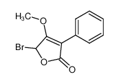 5-bromo-4-methoxy-3-phenylfuran-2(5H)-one 100074-67-7