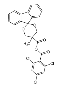 2,4,6-trichlorobenzoic 5'-methylspiro[fluorene-9,2'-[1,3]dioxane]-5'-carboxylic anhydride 1296664-97-5