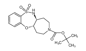 tert-butyl 1,4,5,5a,6,12a-hexahydroazepino[4,5-f]benzo[b][1,4,5]oxathiazepine-3(2H)-carboxylate 7,7-dioxide 1251007-66-5