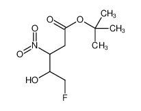 161401-78-1 tert-butyl 5-fluoro-4-hydroxy-3-nitropentanoate