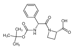 (2S)-1-[(2R)-2-[(2-methylpropan-2-yl)oxycarbonylamino]-2-phenylacetyl]azetidine-2-carboxylic acid 866099-92-5