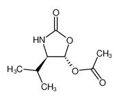 (4R,5S)-4-isopropyl-2-oxooxazolidin-5-yl acetate 643022-64-4