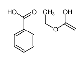 benzoic acid,1-ethoxyethenol 38425-59-1