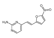 4-[2-(5-nitro-furan-2-yl)-vinyl]-pyrimidin-2-ylamine 726-48-7