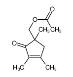 (1,3,4-trimethyl-2-oxocyclopent-3-en-1-yl)methyl acetate 89524-96-9