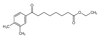 乙基8-(3,4-二甲基苯基)-8-氧代辛酸酯