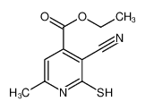 Ethyl 3-Cyano-2-Mercapto-6-Methylpyridine-4-Carboxylate 56891-69-1