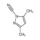 3,5-dimethylpyrazole-1-carbonitrile 27257-91-6