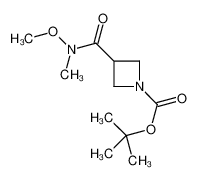 tert-butyl 3-[methoxy(methyl)carbamoyl]azetidine-1-carboxylate 820971-67-3
