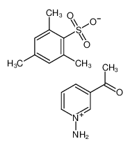 1-(1-aminopyridin-1-ium-3-yl)ethanone,2,4,6-trimethylbenzenesulfonate