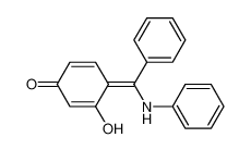 4-(anilino-phenyl-methylidene)-3-hydroxy-cyclohexa-2,5-dien-1-one 79301-80-7