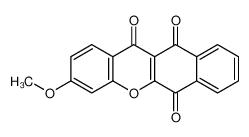3-methoxybenzo[b]xanthene-6,11,12-trione 89148-82-3