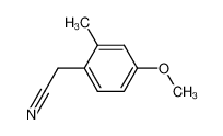 2-(4-methoxy-2-methylphenyl)acetonitrile 262298-02-2