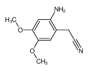(2-amino-4,5-dimethoxy-phenyl)-acetonitrile 50546-80-0