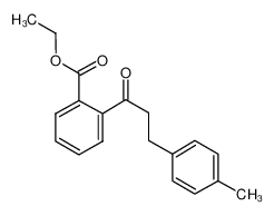 乙基2-[3-(4-甲基苯基)丙酰]苯甲酸酯