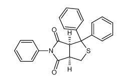 2,2,N-triphenylthiolane-3,4-cis-dicarboximide