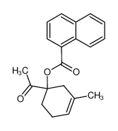 1-Acetyl-3-methyl-3-cyclohexen-1-yl α-naphthoate 111945-67-6